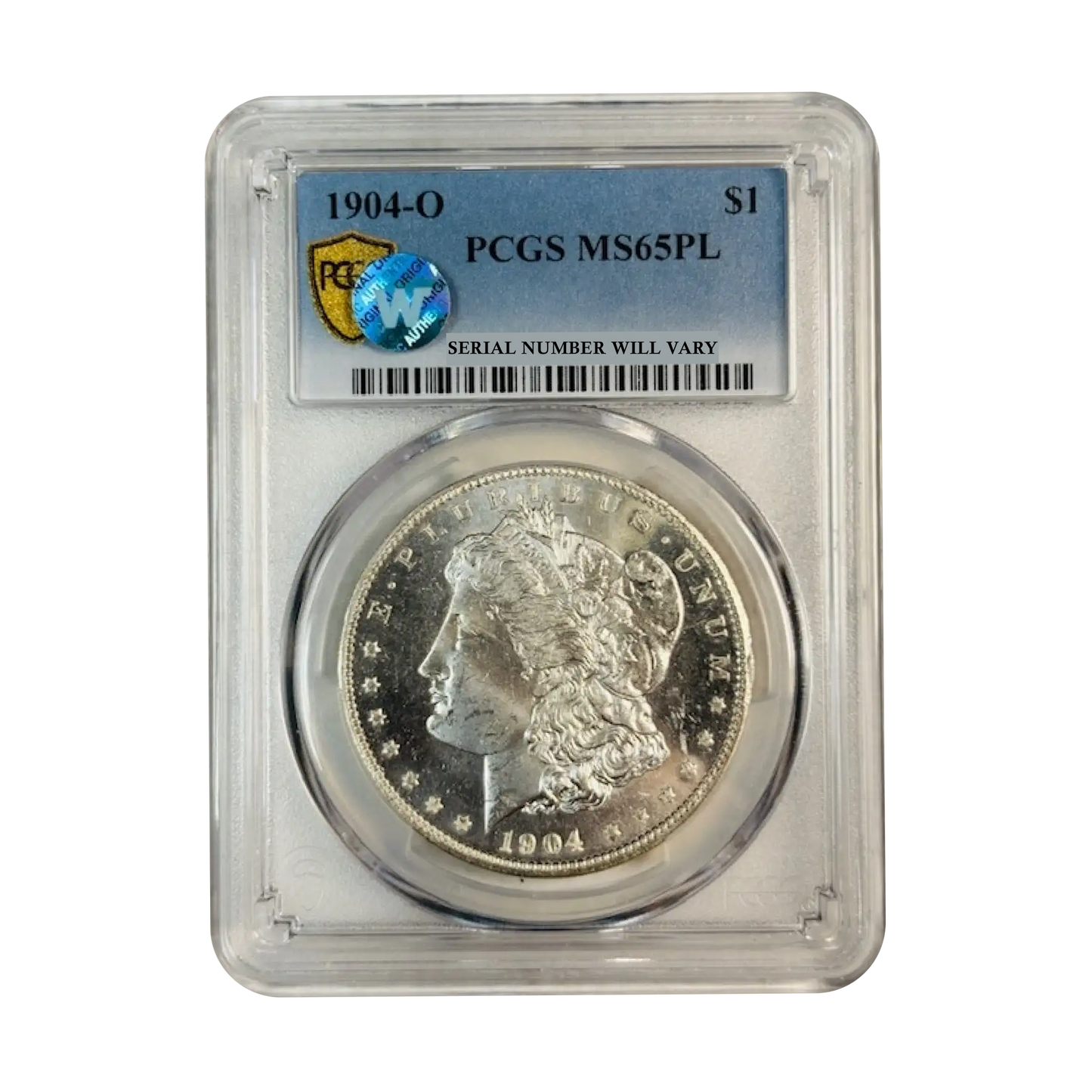 1904-O Morgan Silver Dollar New Orleans - PCGS MS65PL Sight White - CoinsTV