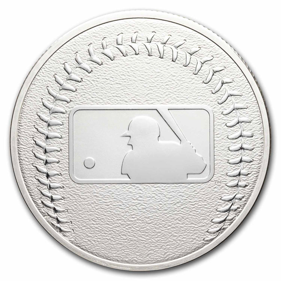 2024 Major League Baseball (MLB) Logo 1 oz Silver Round - CoinsTV