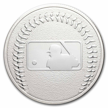 2024 Major League Baseball (MLB) Logo 1 oz Silver Round - CoinsTV
