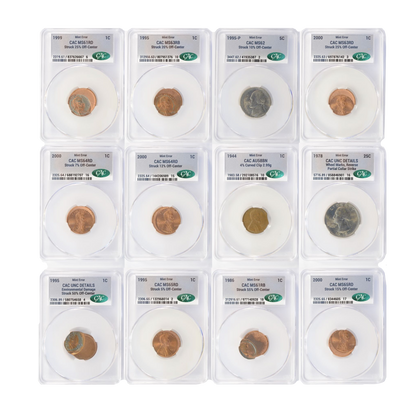 Certified Error Coin Grab Bag – NGC, CACG & PCGS