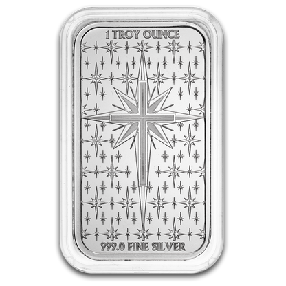 Holiday Nativity - 1 oz Silver Bar - CoinsTV