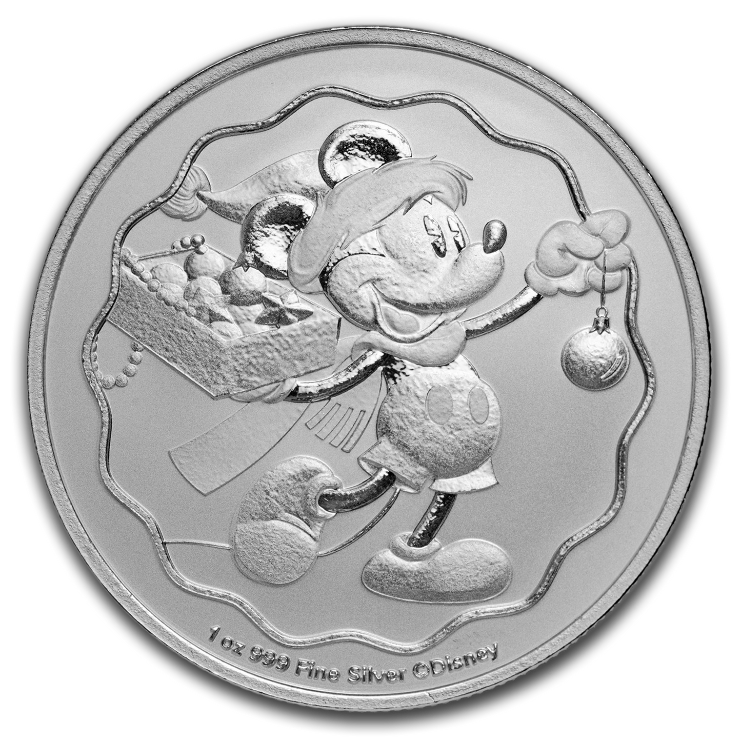 2025 Niue Disney Seasons Greetings 1 oz Silver Coin - Brilliant Uncirculated - CoinsTV