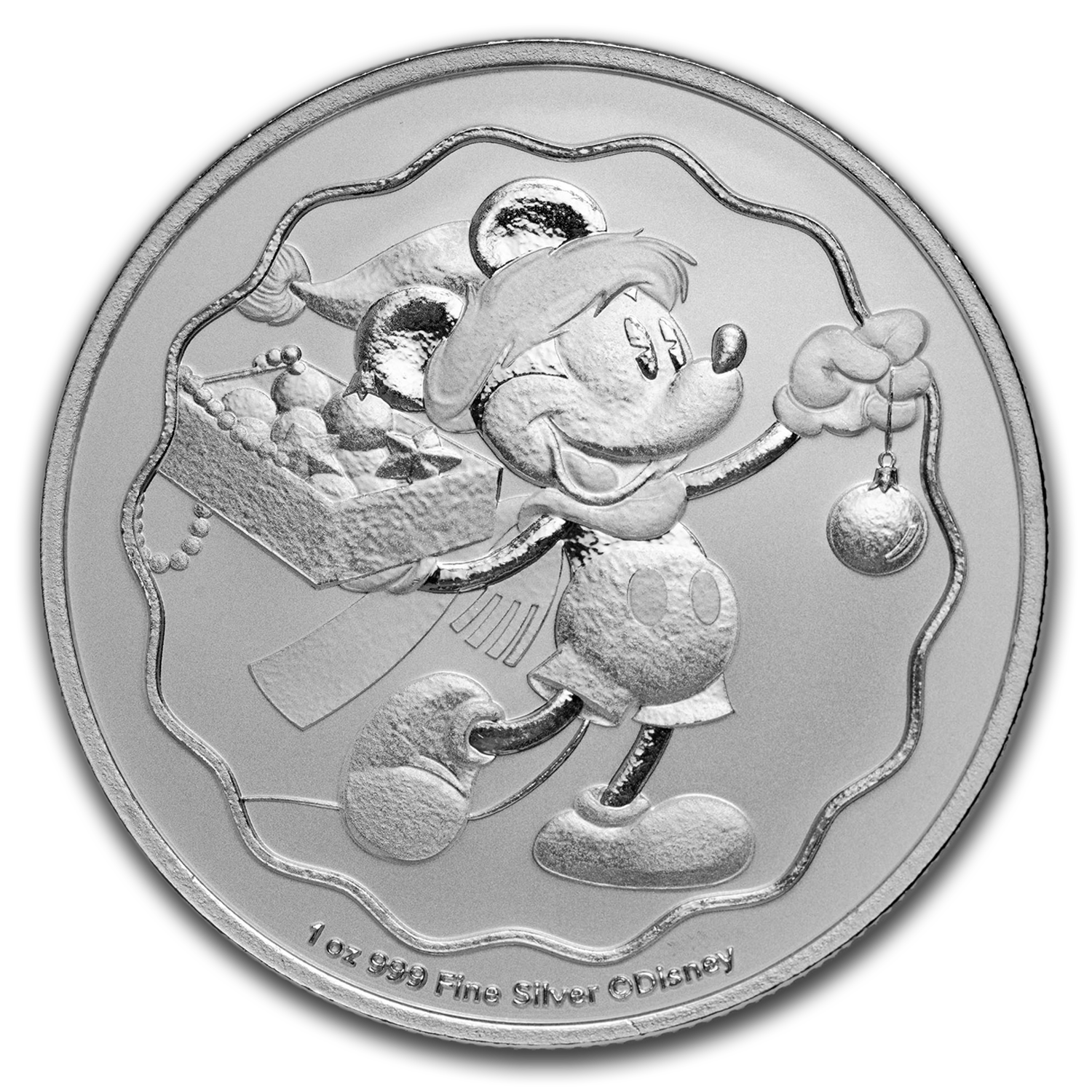 2025 Niue Disney Seasons Greetings 1 oz Silver Coin - Brilliant Uncirculated - CoinsTV