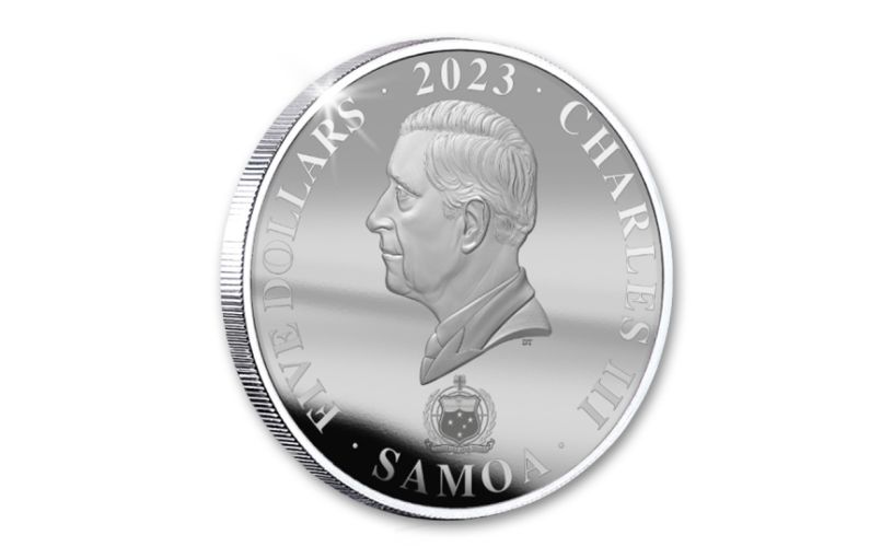 2023 Samoa Star Wars Darth Vader 1 oz Silver - CoinsTV