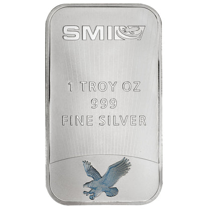1 Troy oz Sunshine Mercury Design .999 Silver Bar - CoinsTV