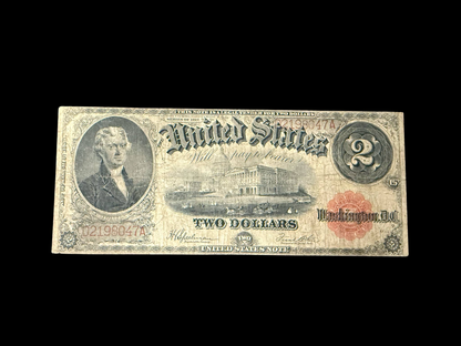 1917 $2 Jefferson Legal Tender Note