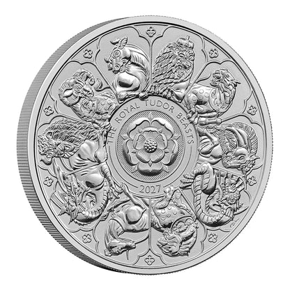 2027 Great Britain Tudor Beasts Completer 28.28g CN Coin in Card - CoinsTV