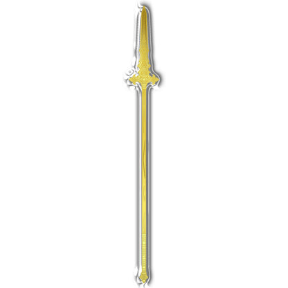 2026 Spear of Longinus Shaped 1/1000 oz Gold Bar in Card