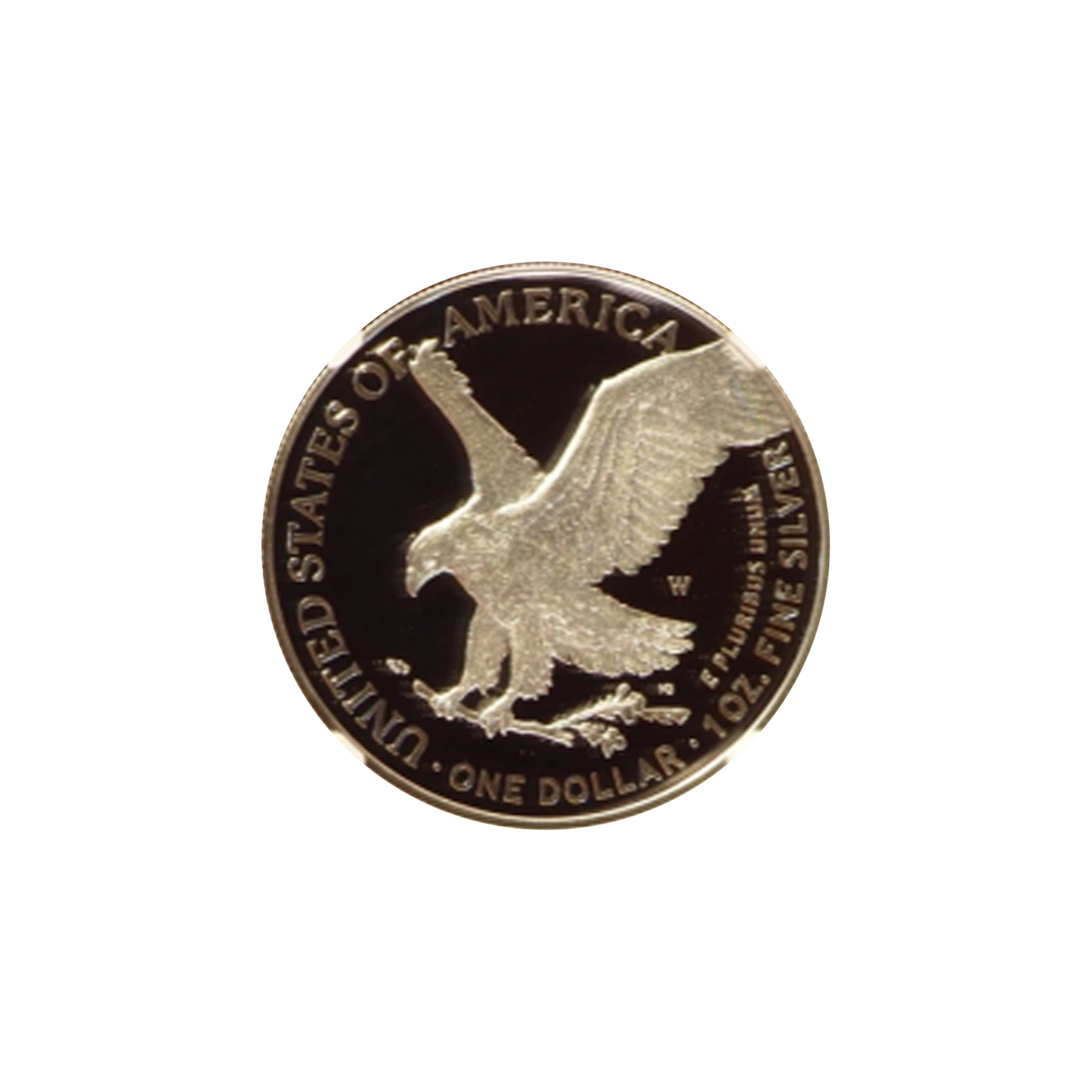 2024-W Silver Eagle - Ed Moy Signature - NGC PF70UCAM Blue Label