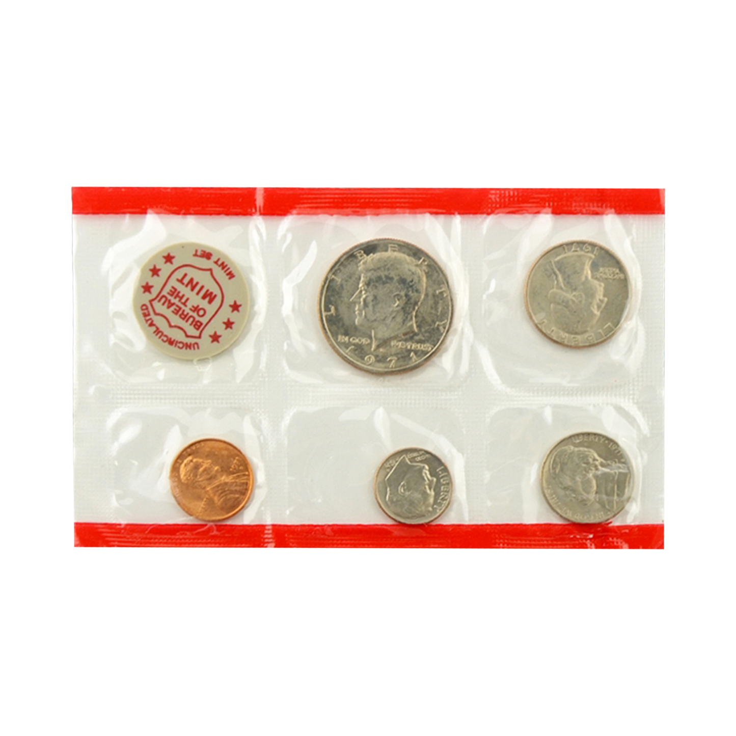 1971 US Mint Set - 11 Coins - Unopened