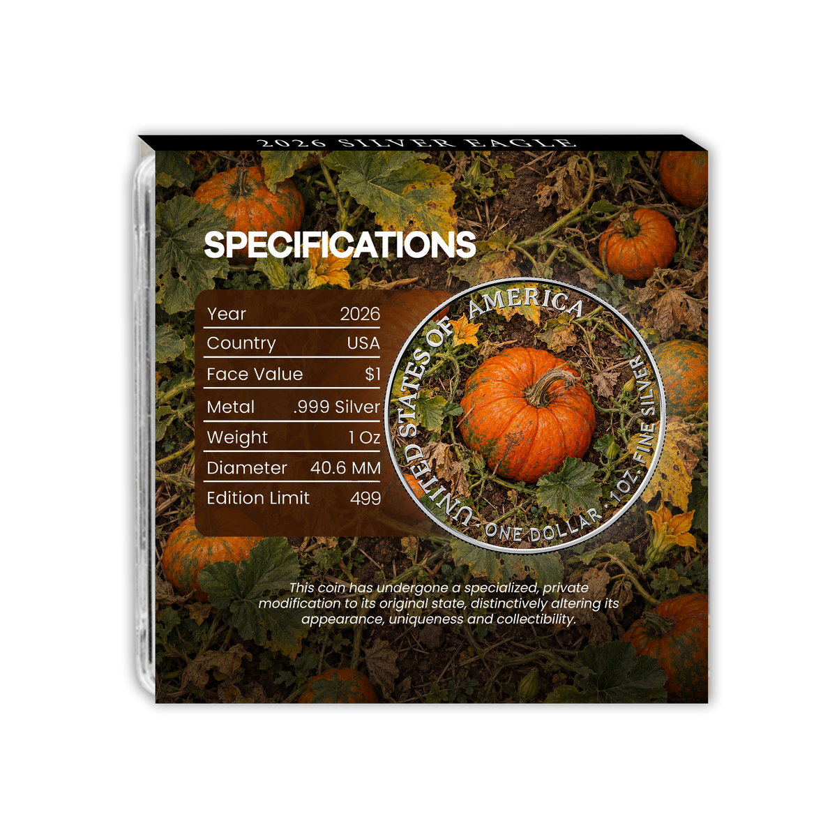 2026 Silver Eagle - Harvest Edition