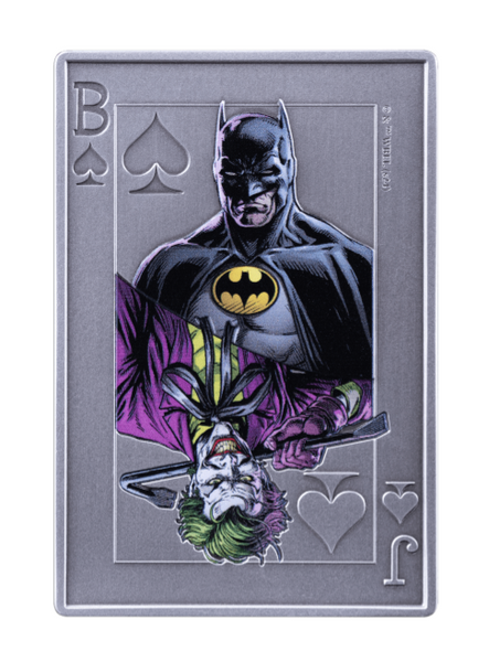 2024 Samoa Batman Vs Joker 2 oz Silver | CoinsTV