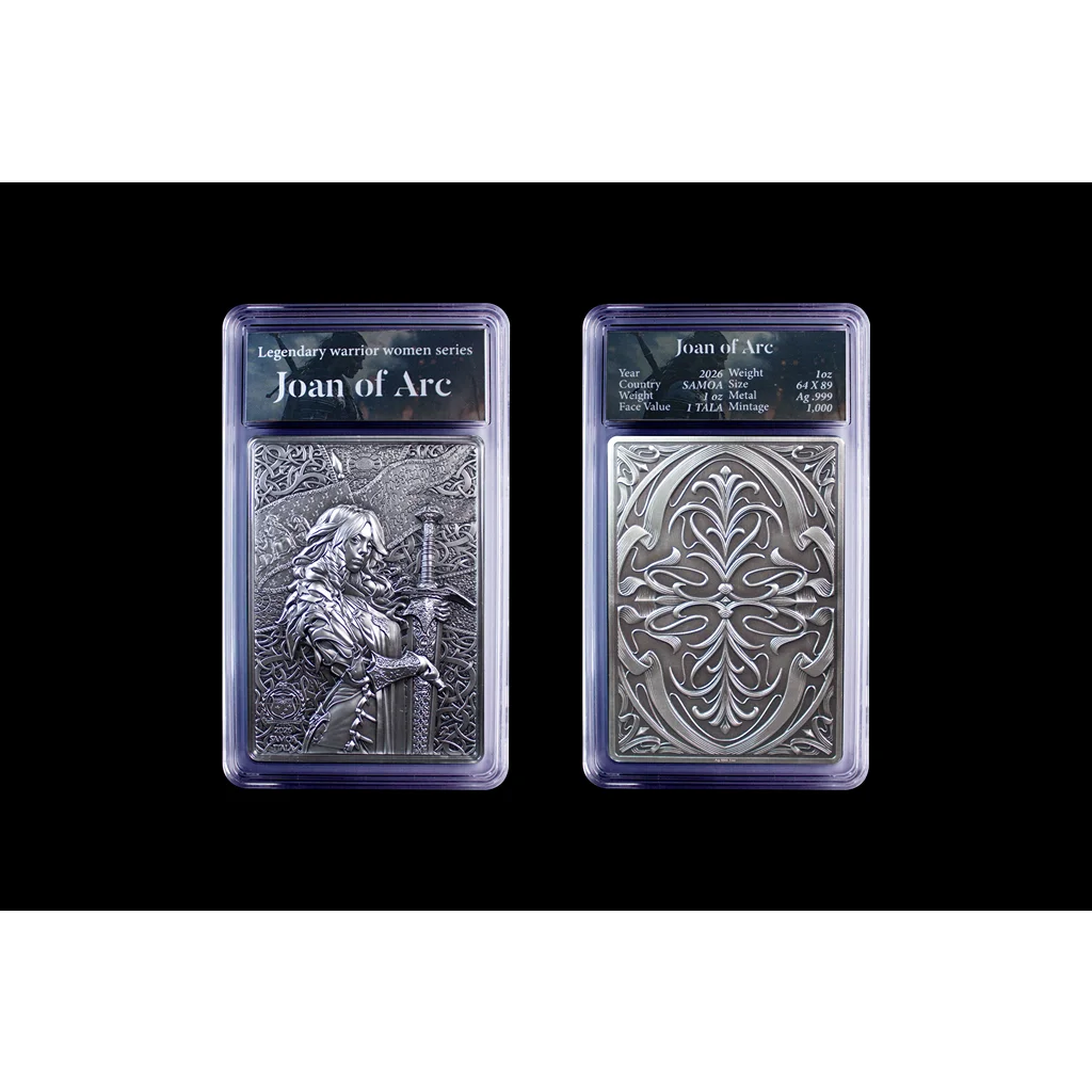 2026 Samoa Joan of Arc 1 oz Silver Coin