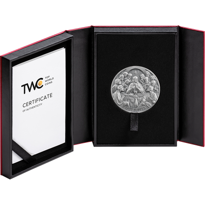 2025 Cameroon Bible Stories The Last Supper 2 oz Silver Coin - CoinsTV