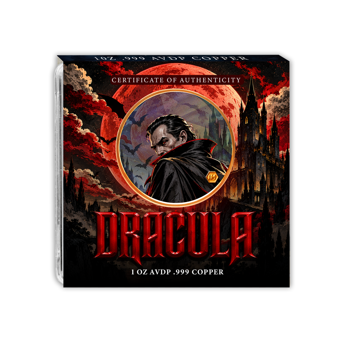 IconMint Dracula Holochrome™ Copper Round - CoinsTV