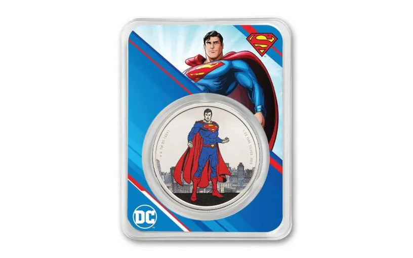 2024 Samoa Superman $5 1 oz Silver Coin - CoinsTV