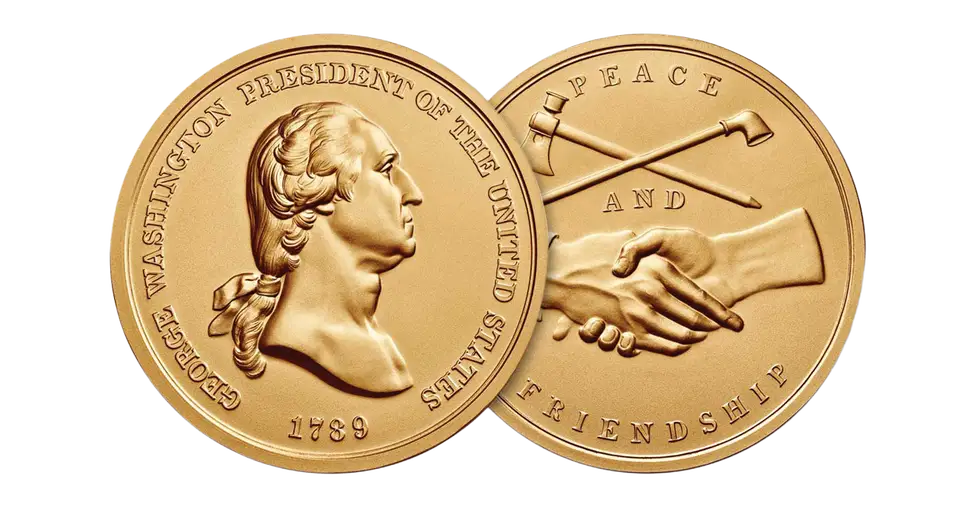 George Washington Presidential Bronze Medal
