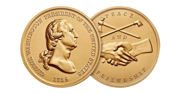George Washington Presidential Bronze Medal