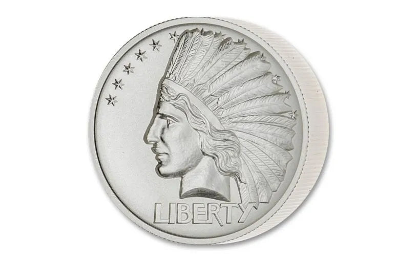 2024 Indian Double Eagle Super Incuse - Mercanti Signature - NGC SP70 FDI  1oz Silver - CoinsTV