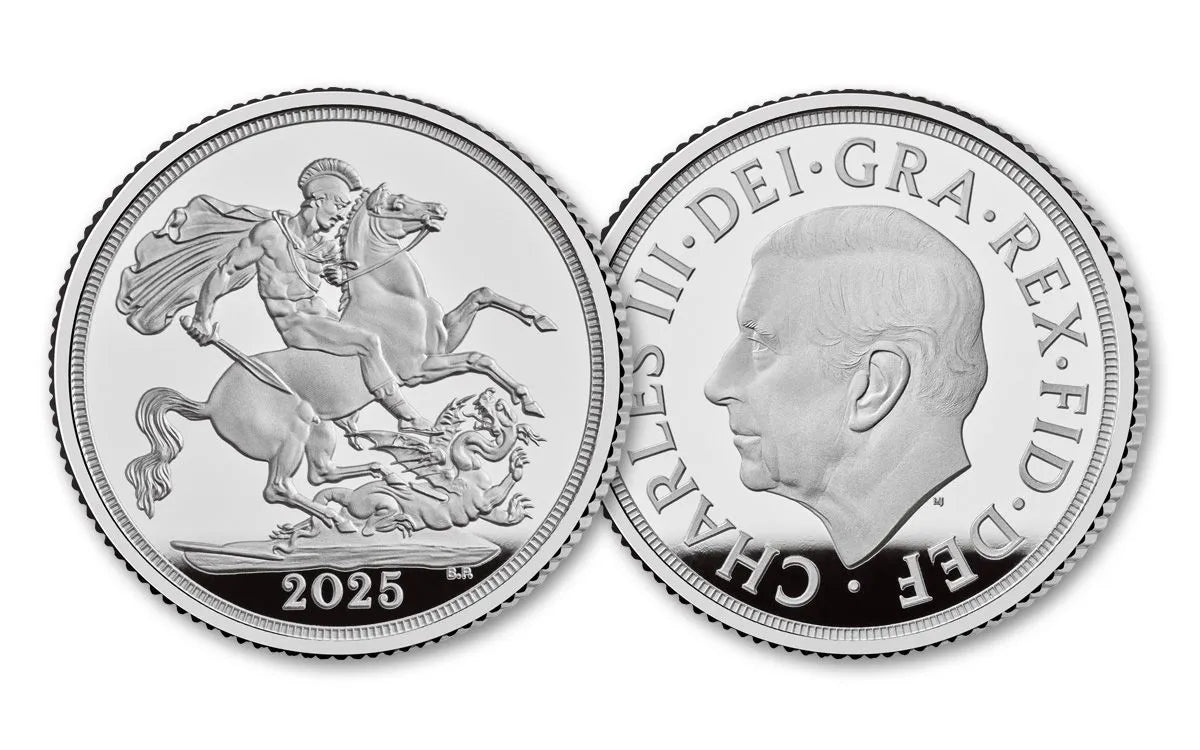 2025 Great Britain Silver Sovereign Proof - CoinsTV