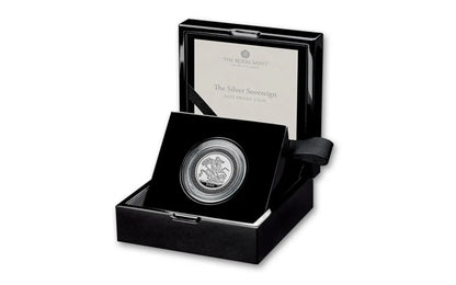 2025 Great Britain Silver Sovereign Proof - CoinsTV
