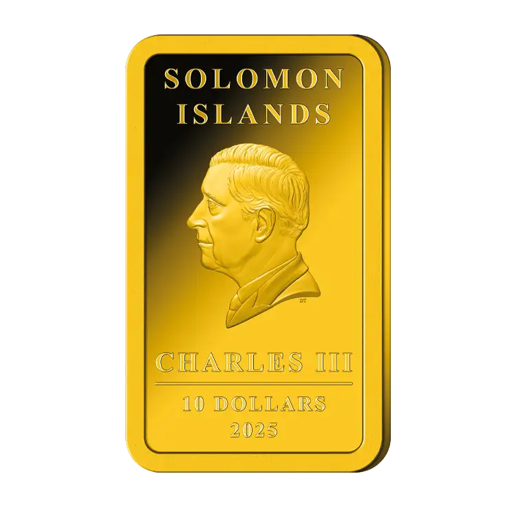 2024 Solomon Islands World's Purest Bullion Libertad 1/100 oz Proof Gold Bar