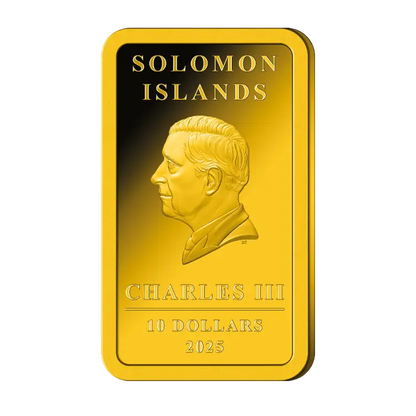 2024 Solomon Islands World's Purest Bullion Libertad 1/100 oz Proof Gold Bar