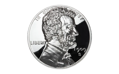 1909 Lincoln Cent American Legacy UHR 1 oz Silver Round Proof - CoinsTV
