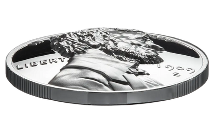 1909 Lincoln Cent American Legacy UHR 1 oz Silver Round Proof - CoinsTV