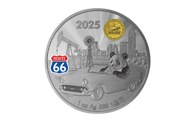 2025 China ANA Show Panda Proof 1 oz Silver - CoinsTV