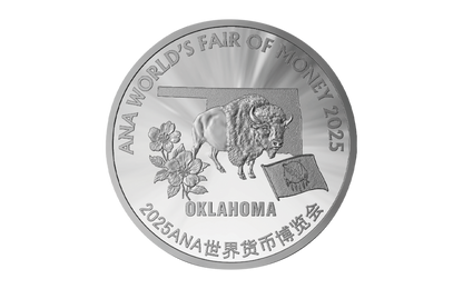 2025 China ANA Show Panda Proof 1 oz Silver - CoinsTV