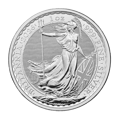 2026 Great Britain Britannia 1 oz Silver - Brilliant Uncirculated