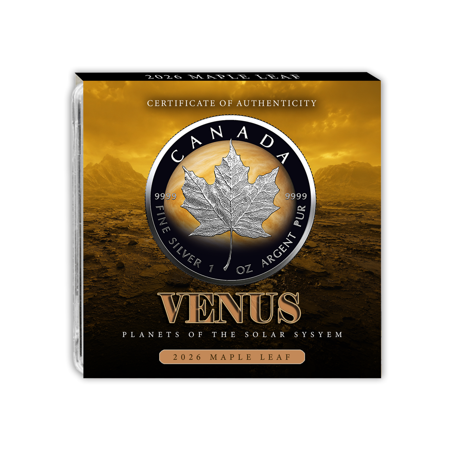 2026 Venus Maple Leaf - Planets of the Solar System Series