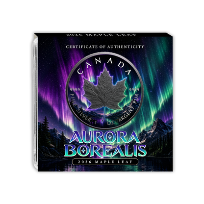 2026 Maple Leaf - Aurora Borealis Edition