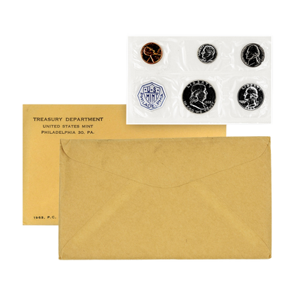 1963 US Proof Set - 5 Coins - Unopened