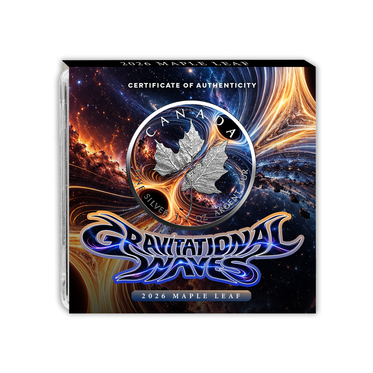 2026 Maple Leaf - Gravitational Waves Edition