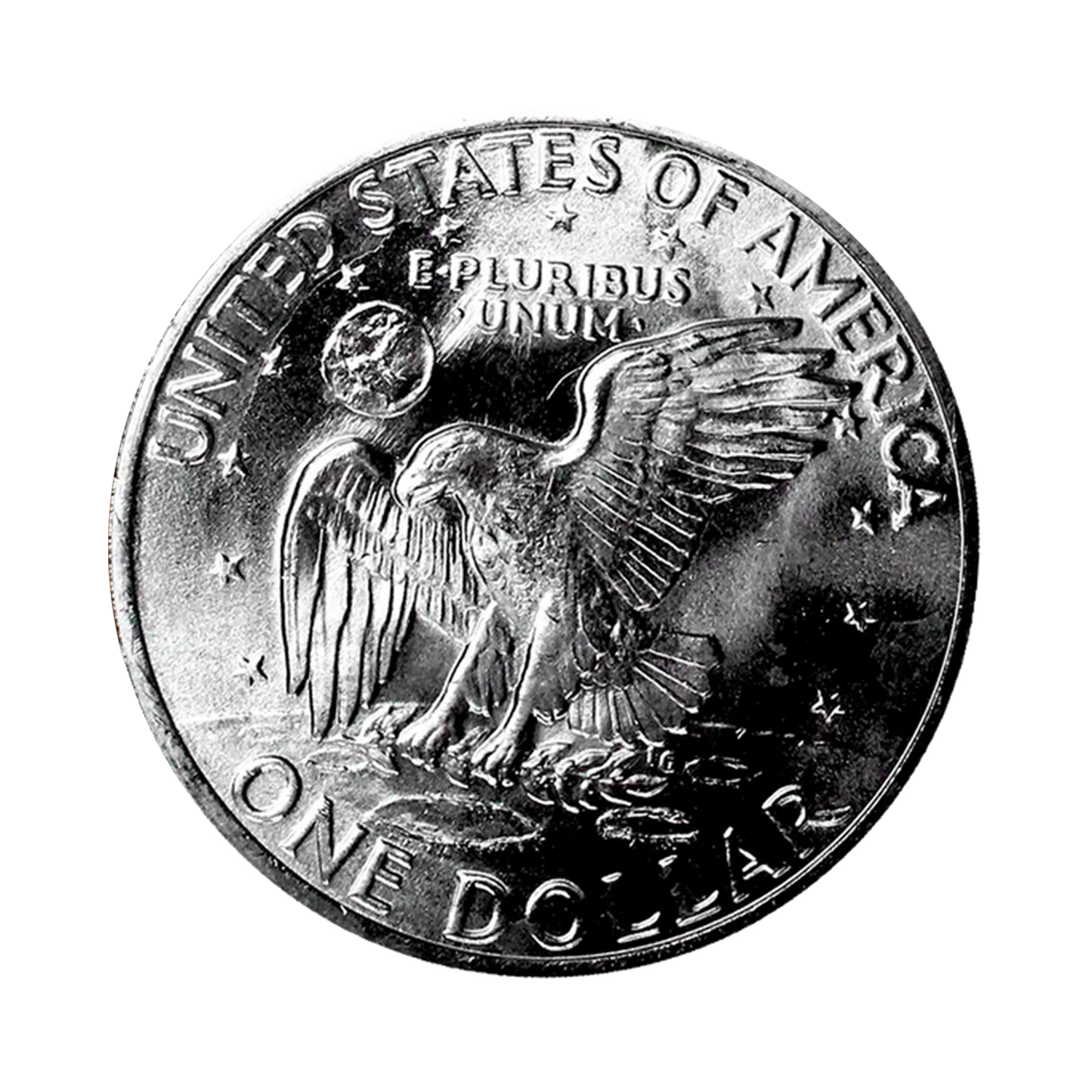 1972 Eisenhower 40% Silver Dollar San Francisco - Proof Brown Pack (OGP)