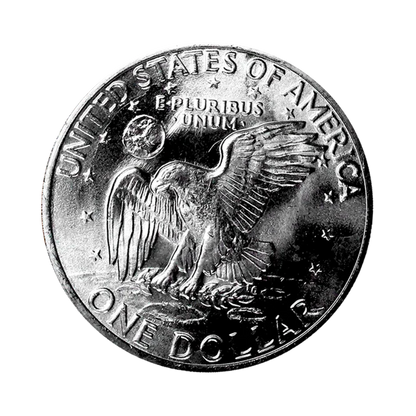 1972 Eisenhower 40% Silver Dollar San Francisco - Proof Brown Pack (OGP)