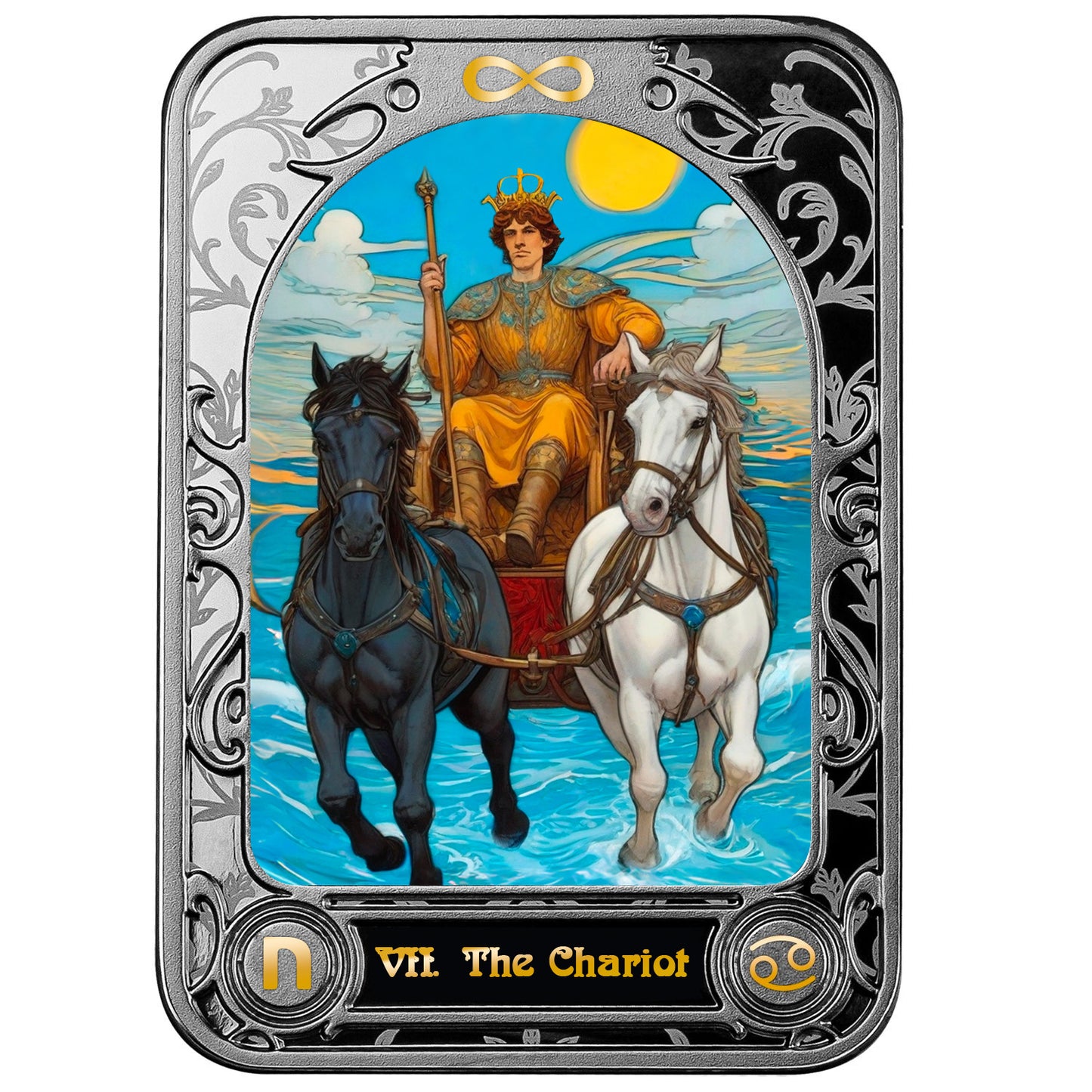 2024 Cameroon Tarot - The Chariot 28.8g Silver - CoinsTV
