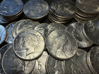 1923 S Peace Silver Dollar San Francisco - Brilliant Uncirculated - CoinsTV