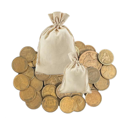 Pennies by the Pound - 1/4 Lb Unsearched Cents