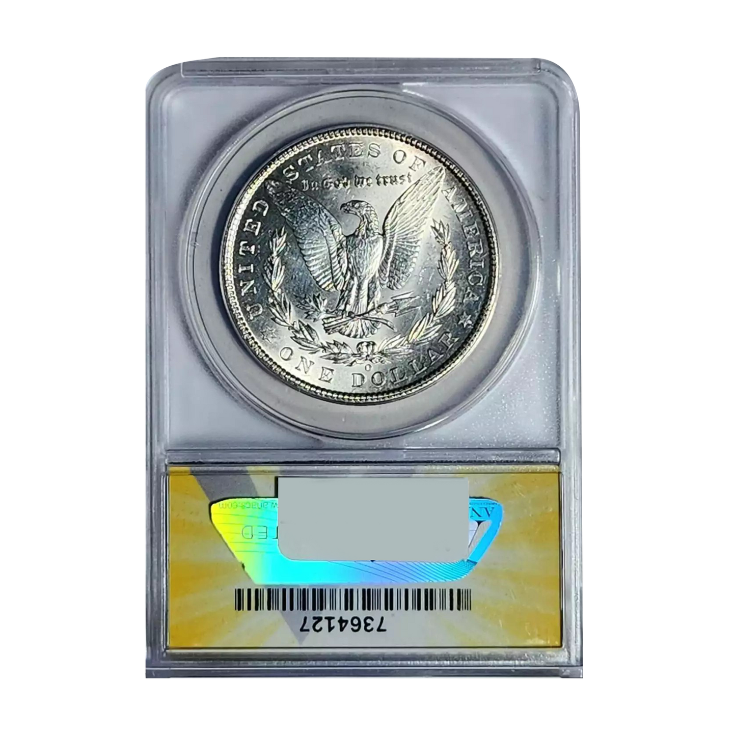 1902-O Morgan Silver Dollar New Orleans - ANACS MS65
