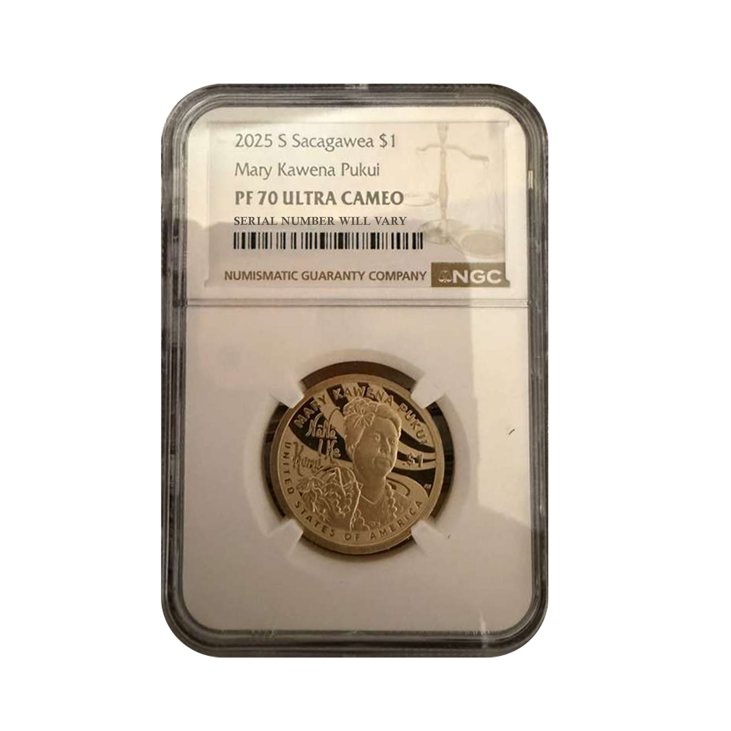 2025 Sacagawea Dollar Mary Kawena Pukui - NGC PF70 UCAM - CoinsTV