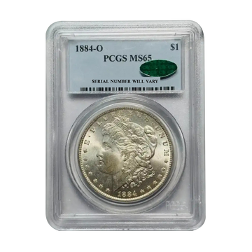 1884-O Morgan Silver Dollar New Orleans - PCGS MS65 CAC