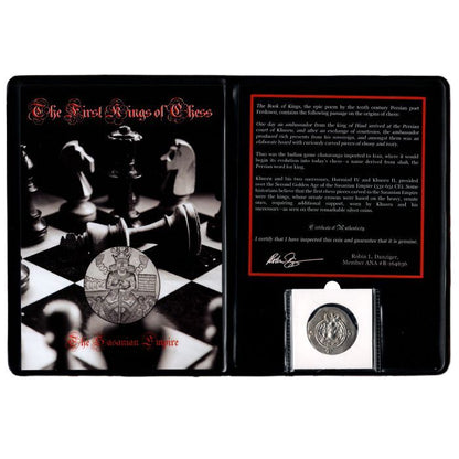 The First Kings of Chess: Silver Coins of the Sasanian Dynasty (album) - CoinsTV