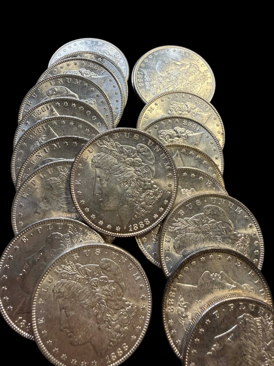 1888 Morgan Silver Dollar Philadelphia - Brilliant Uncirculated - CoinsTV