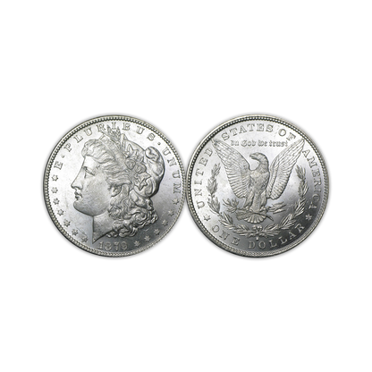 1879 Morgan Silver Dollar San Francisco - Brilliant Uncirculated - CoinsTV
