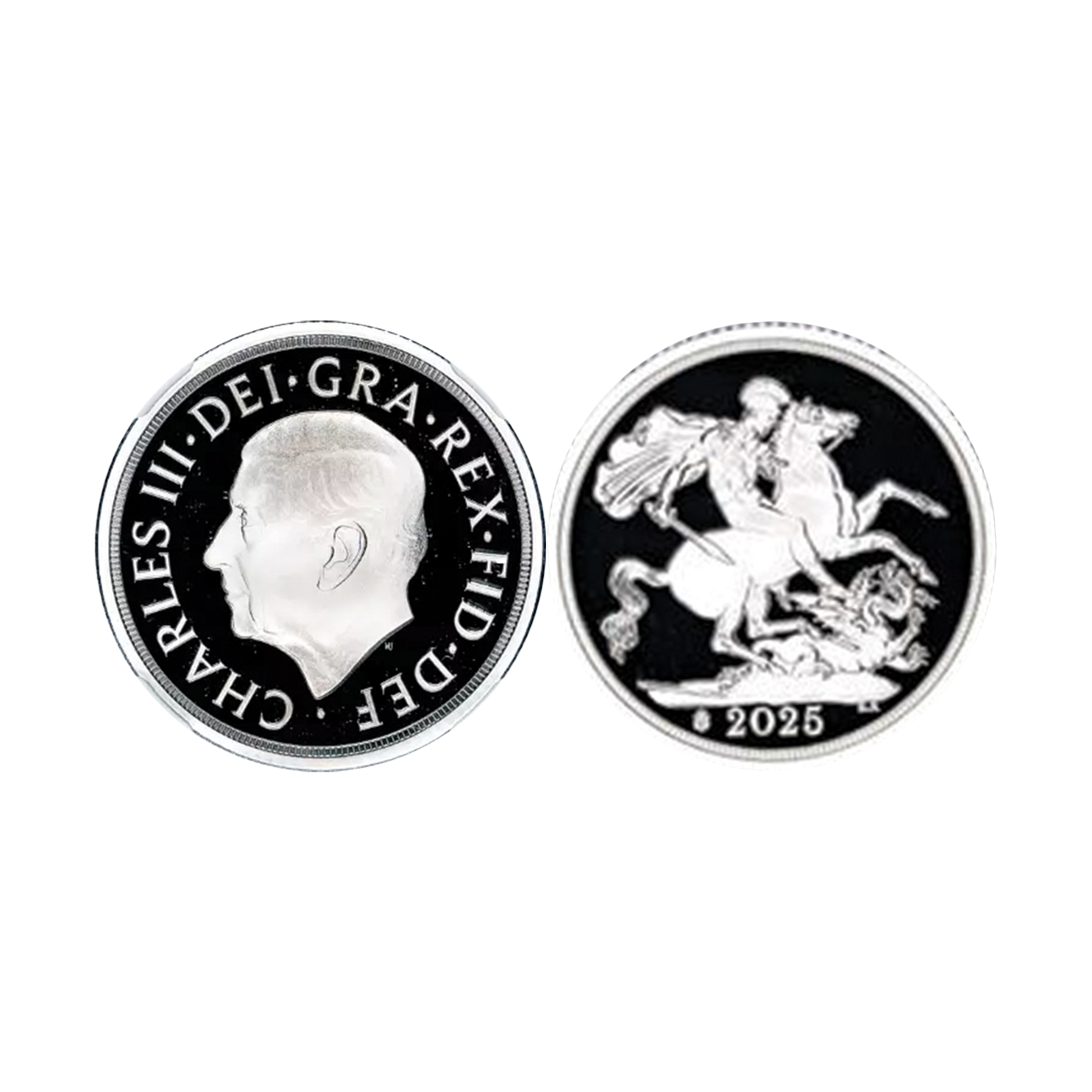 2025 Great Britain First Silver Sovereign Shield Privy - NGC PF70 ER Benedotto Pistrucci Facsimile Sign - CoinsTV