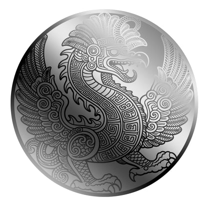 2026 Liberia Maya Dragon 1/500 oz Platinum Coin in Card