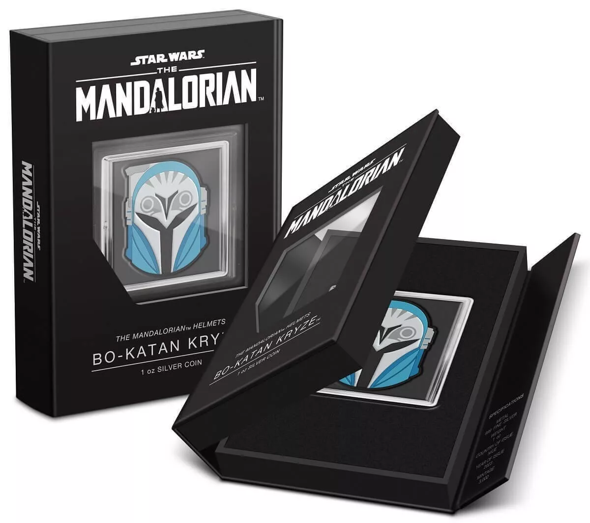 2023 Star Wars - The Mandalorian Helmets - Bo-Katan Kryze 1oz Silver Coin - CoinsTV